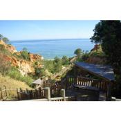 2 bedrooms appartement with shared pool enclosed garden and wifi at Albufeira 2 km away from the beach