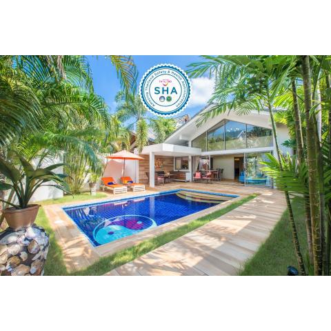 Beachside Villa Aperol in managed villa estate