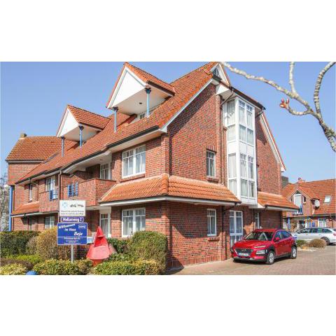 Nice apartment in Wangerland with WiFi and 2 Bedrooms